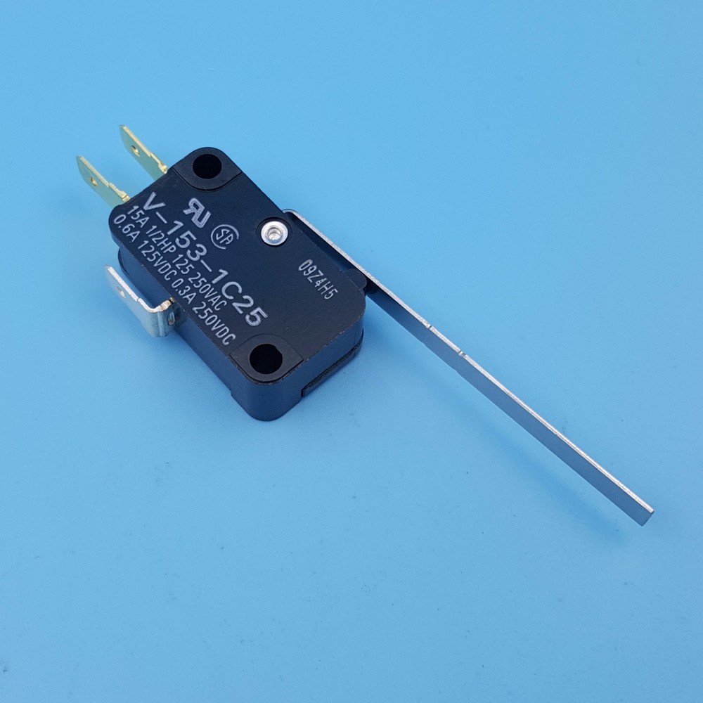 5Pcs Omron V-153-1C25 Momentary Long Hinge Lever 3Pin Mini Basic Limit Switch