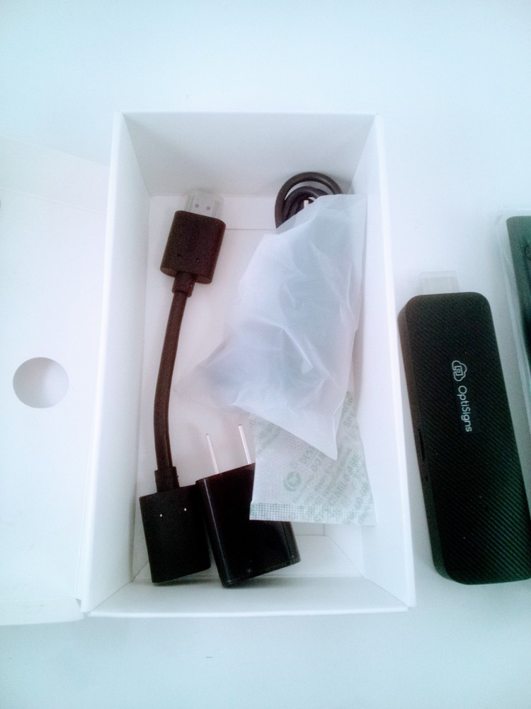 OptiSigns OptiStick Digital Signage Player - Android-Based 4K UHD HDMI Stick