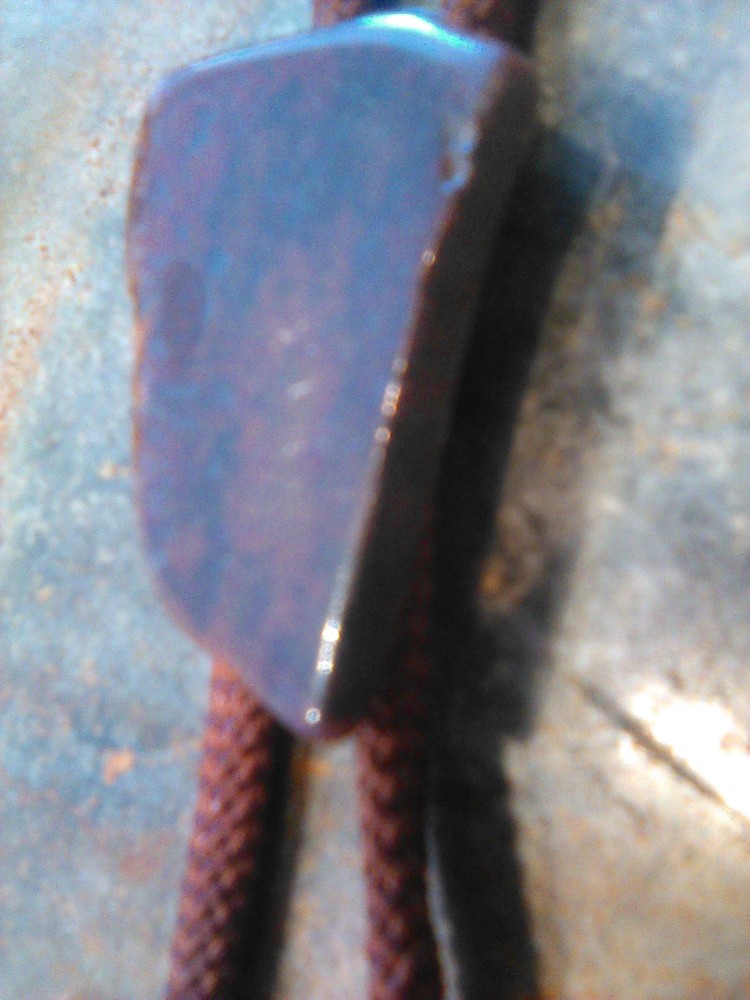 Bolo Tie Agate ? Brown Stone Beautiful