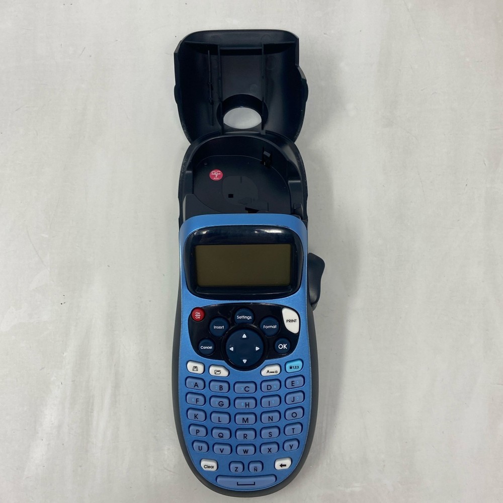DYMO LetraTag LT-100H Plus Label Maker, Blue ABC Keyboard