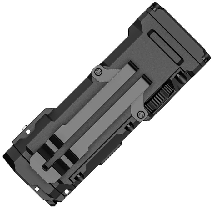 WUBEN X4 Rechargeable Flashlight Resists Water/Impact Turbo-Moon Mode Battery