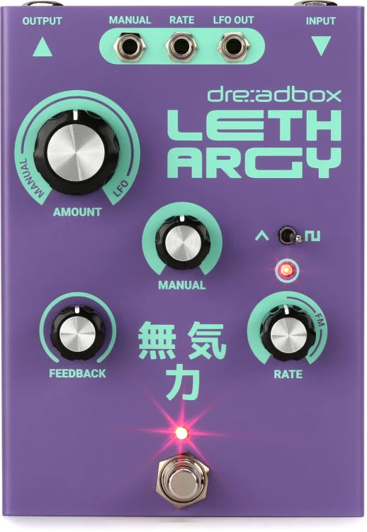 Dreadbox Lethargy 8-Stage Phaser Effect Pedal