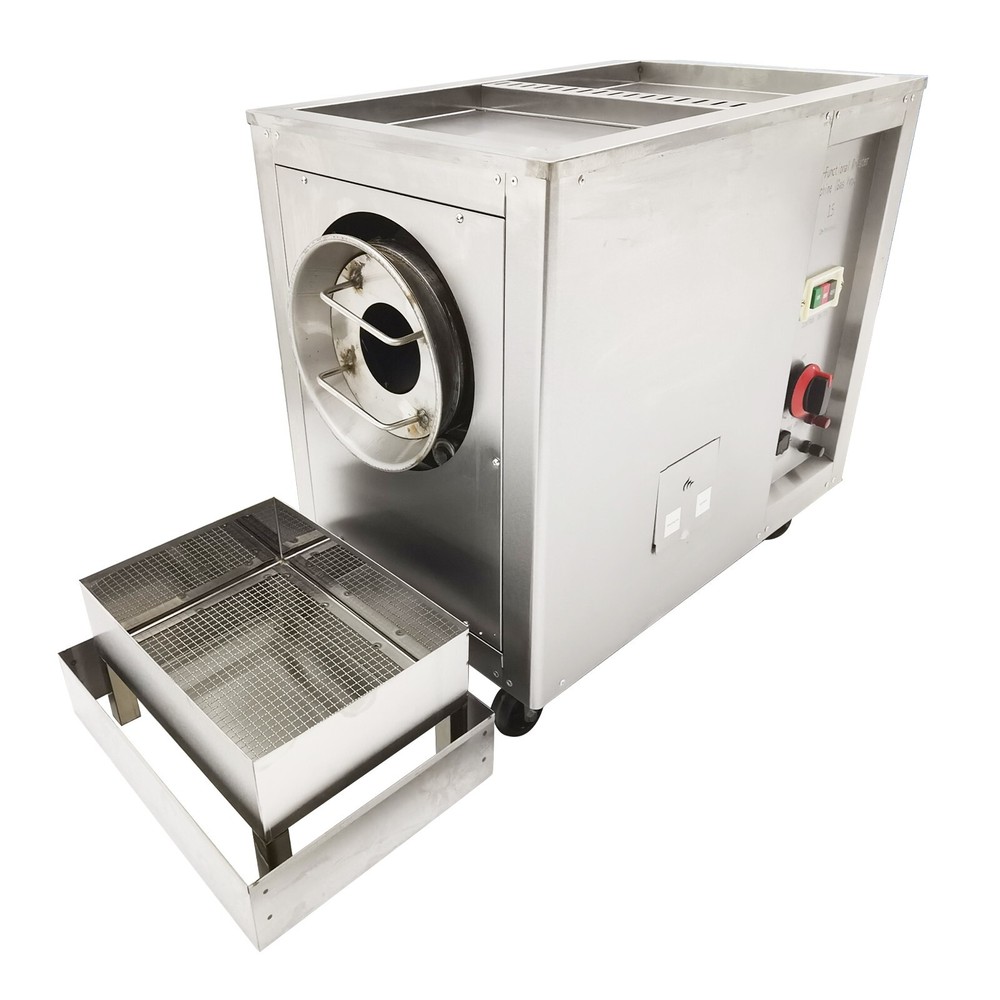 Automatic Gas Type Coffee Roaster Nuts Bean Roasting Machine 0-300℃ 110V