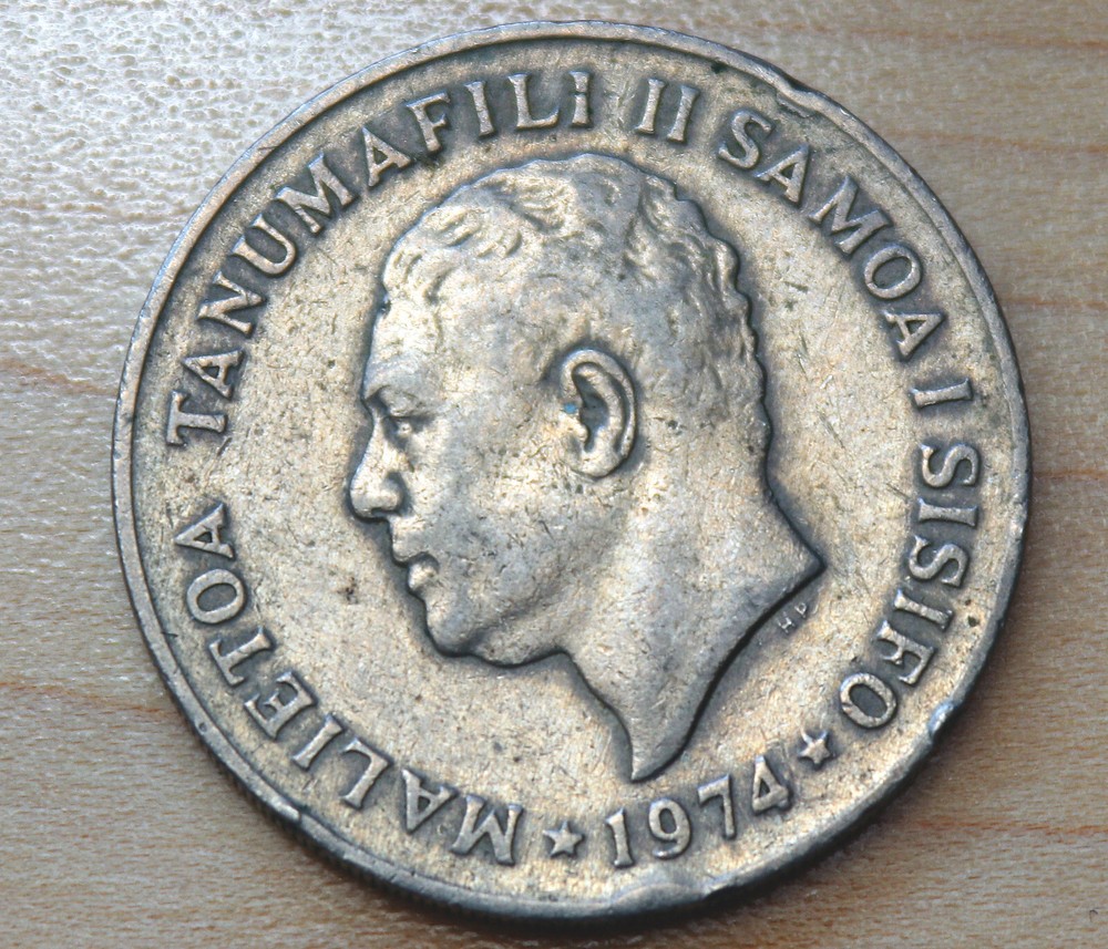 1967 Samoa 20 Sene