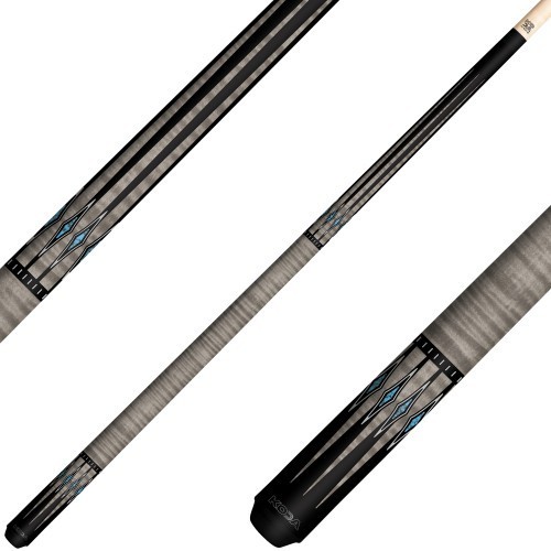 KODA KD55GY Pool Cue with True Path Low Deflection Maple Shaft.