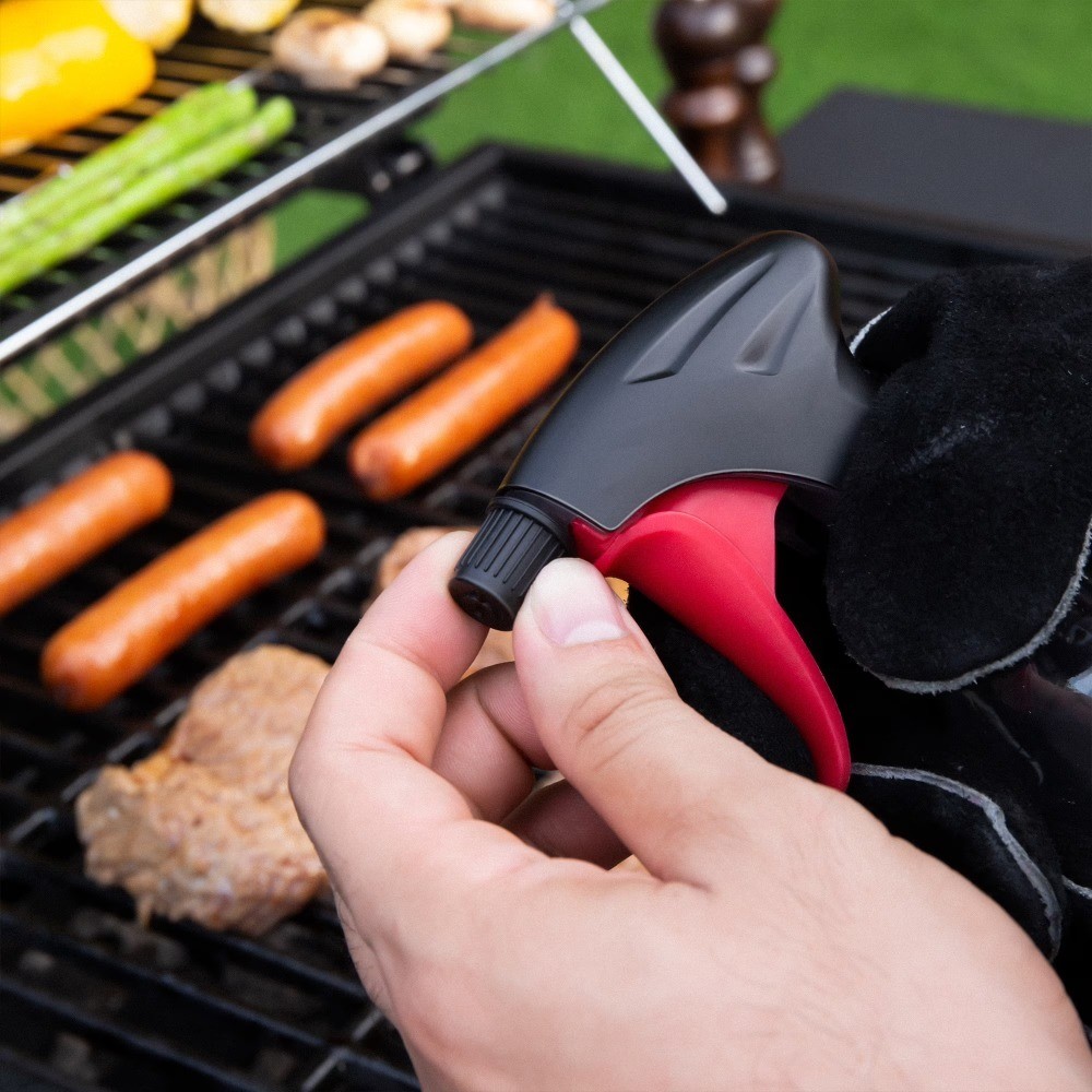 4-Pack 17oz Empty Plastic Spray Bottles Refillable with Adjustable Nozzle