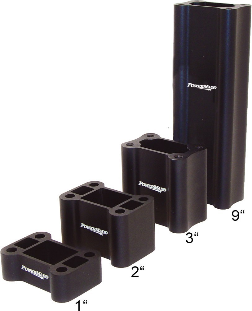 Powermadd 45403 Universal Riser Block 3"