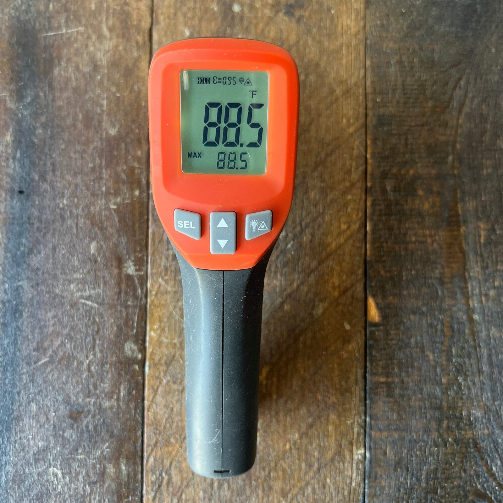 AMES INSTRUMENTS 12:1 Infrared Laser Thermometer Tool, Used