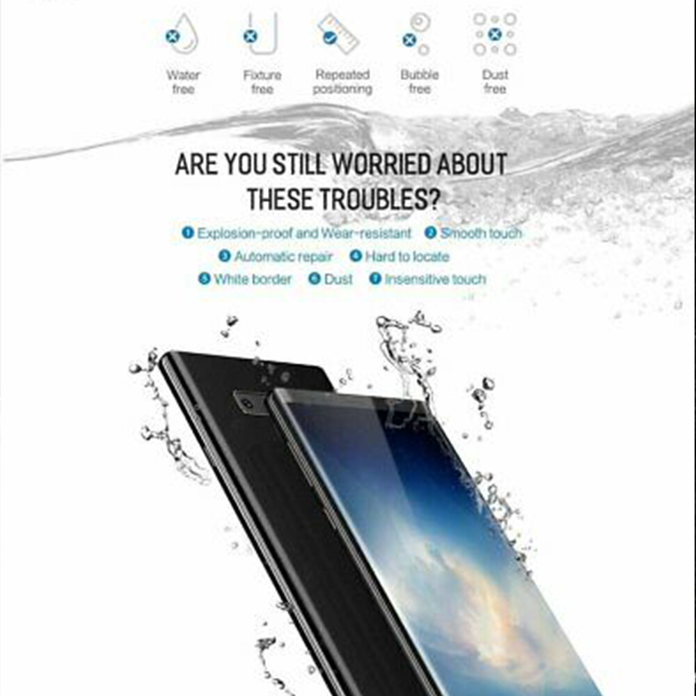 3-Pack HYDROGEL Screen Protector For Samsung Galaxy S8-S25 Plus Ultra Note 8-20