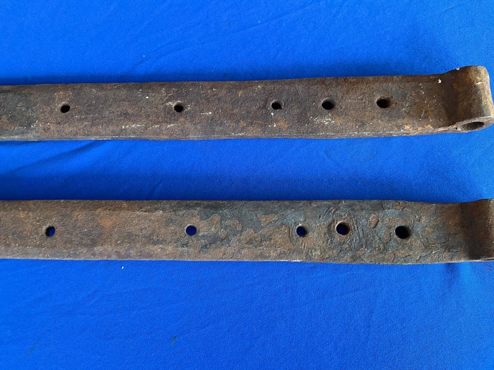 Antique Iron STRAP HINGES 25 1/2" long