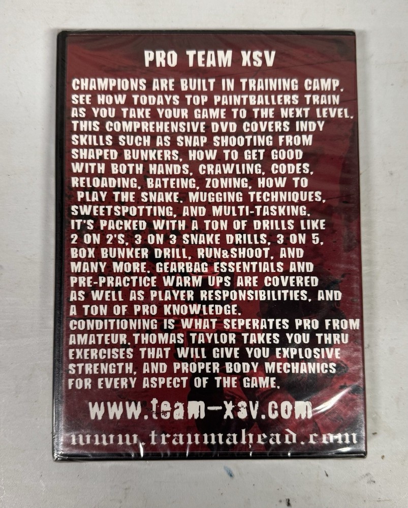 XSV Paintball Hell Week In Plastic