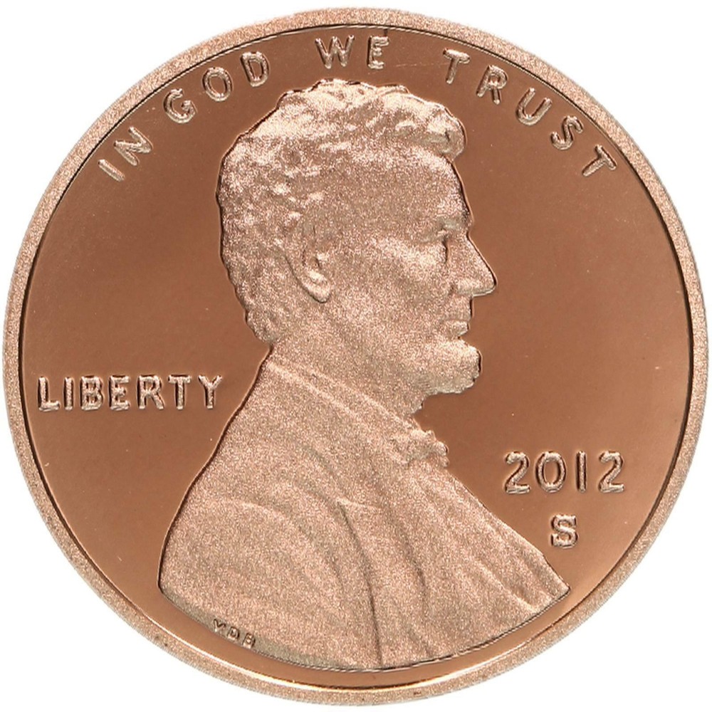 2012 S Lincoln Shield Cent Gem Deep Cameo Proof Penny