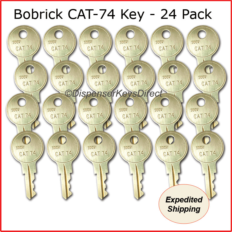 Bobrick CAT-74 Dispenser Key - (24/pc. - Master Pack)