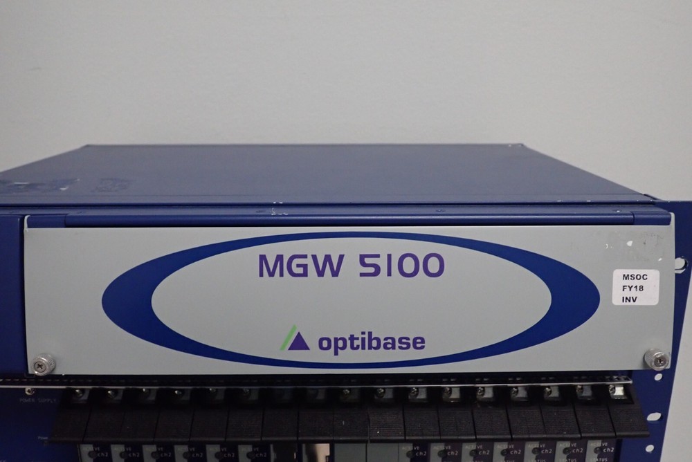 Optibase MGW 5100 Modular Encoding and Streaming Platforms Unit