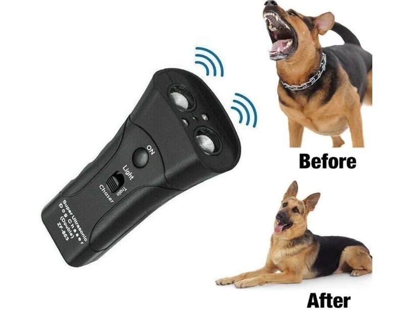 SILENT Dog Ultrasonic Training Whistle Obedience Repeller Ultra Sonic Train LED