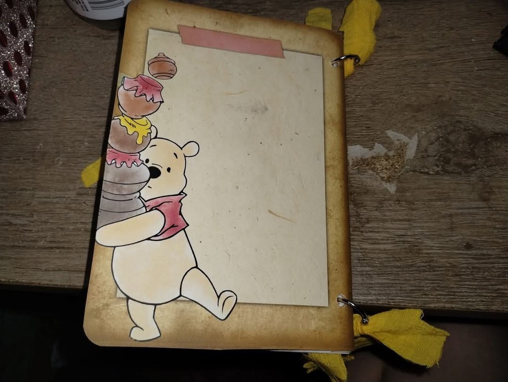 Winnie The Pooh Junk Journal Scrapbook