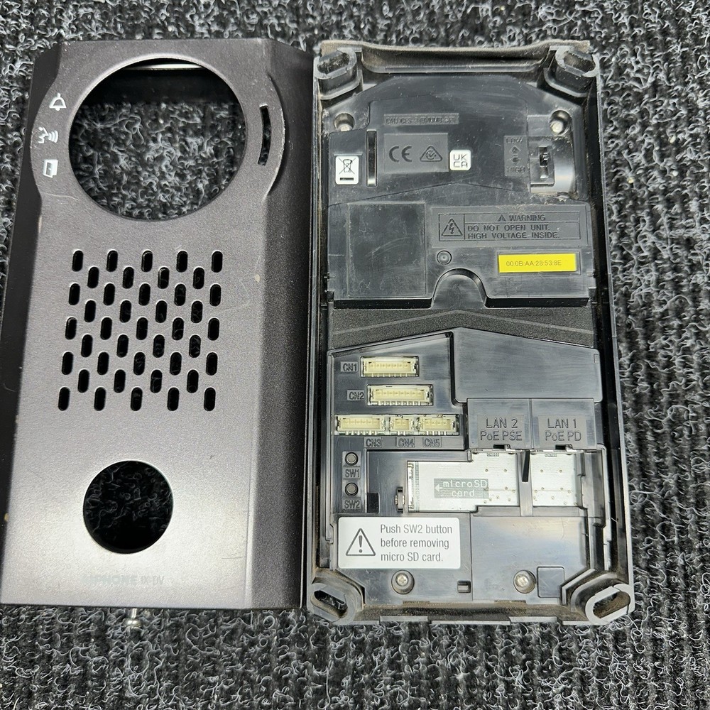 Aiphone IX-DV SIP Compatible Surface Mounted IP Video Door Station - UNTESTED