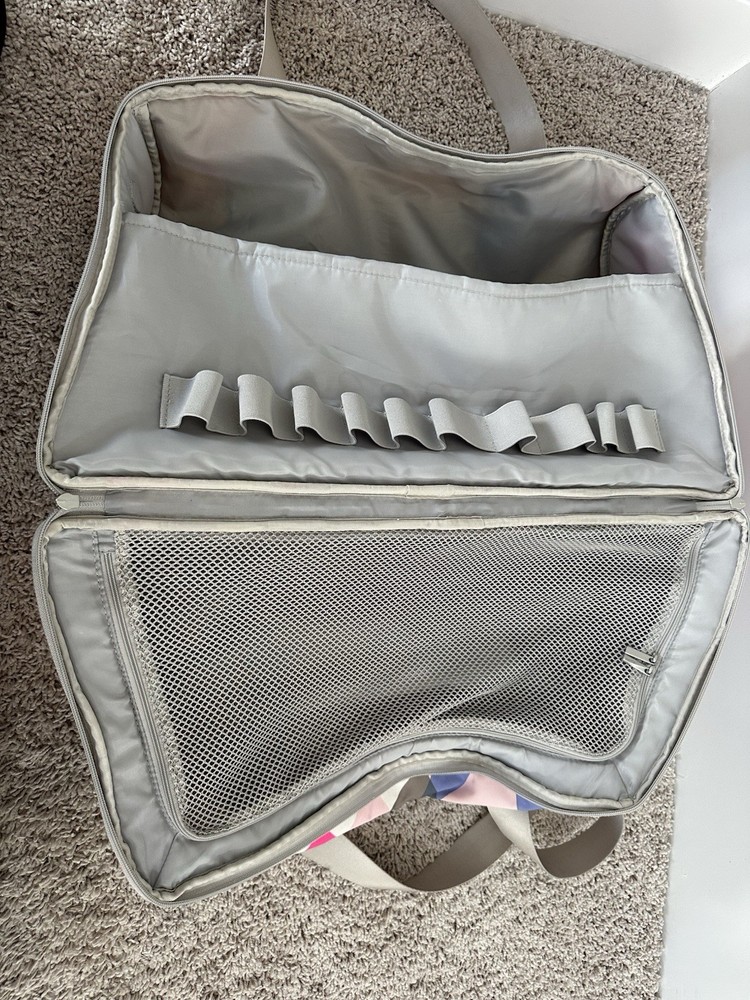 Nike Duffle Bag Diamond Purple Pattern Large Overnight Bag