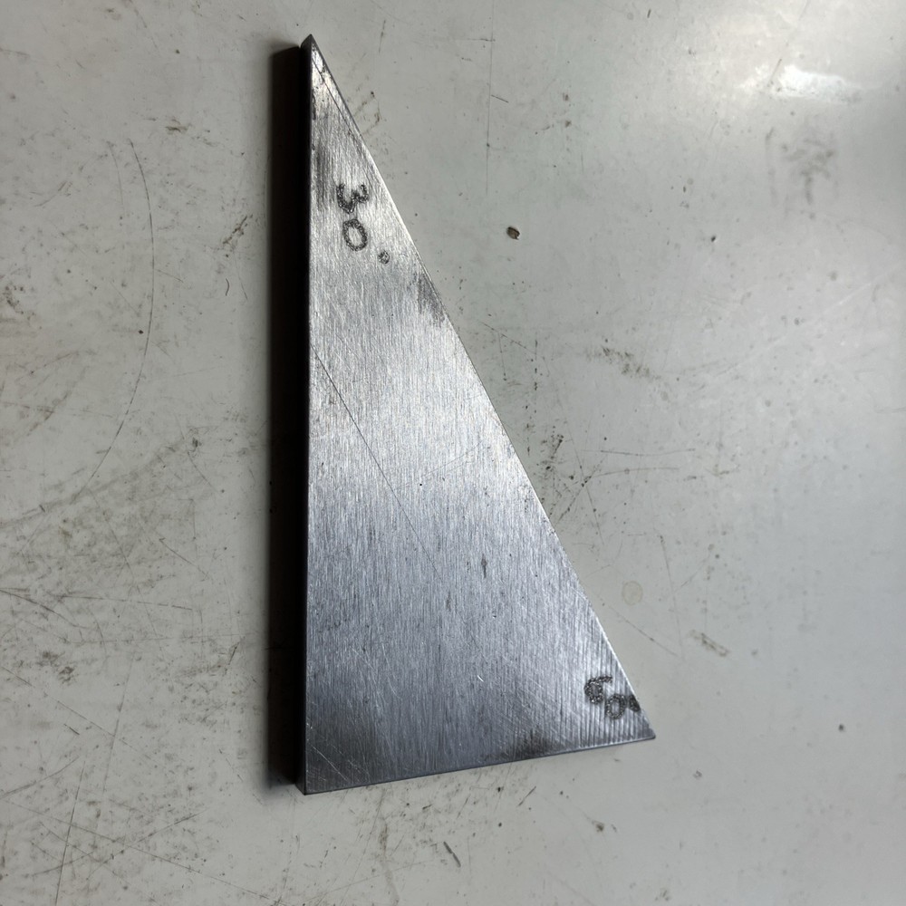 Five Steel Toolmakers Precision Angle Gauges / Plates