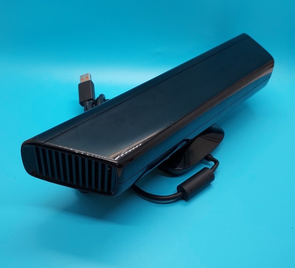 XBOX 360 KINECT • Microsoft SLR Motion Sensor Bar Attachment Black With Cord