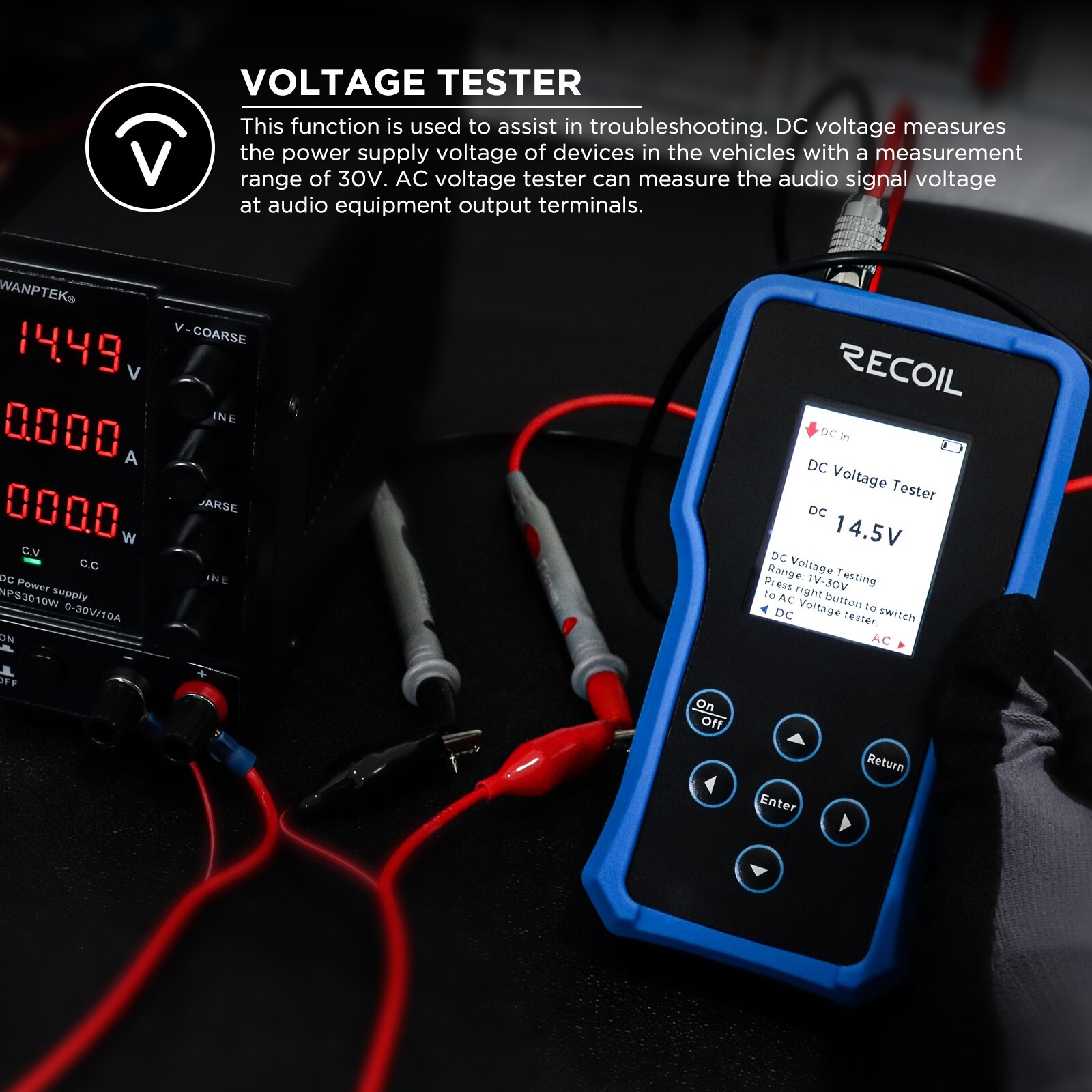 Recoil MST-1 Handheld Multi-function Audio Tester