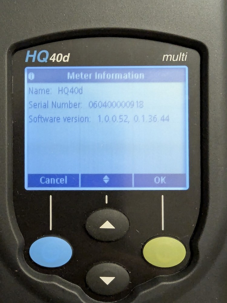 Hach HQ40d pH, Conductivity, O2, ORP, ISE Multi-parameter Meter w/ LDO101 Probe