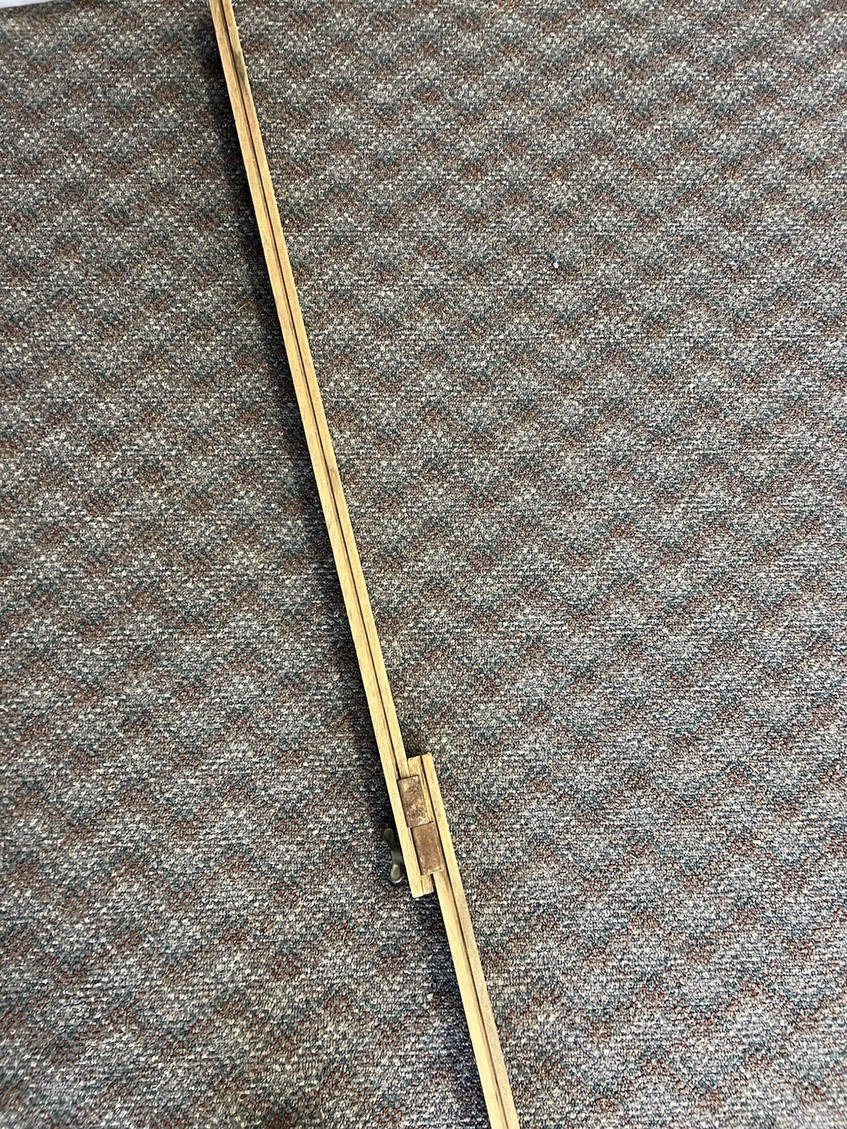 Vintage 8 FT GRADE ROD Survey Measuring Stick Ruler Story Pole industrial decor