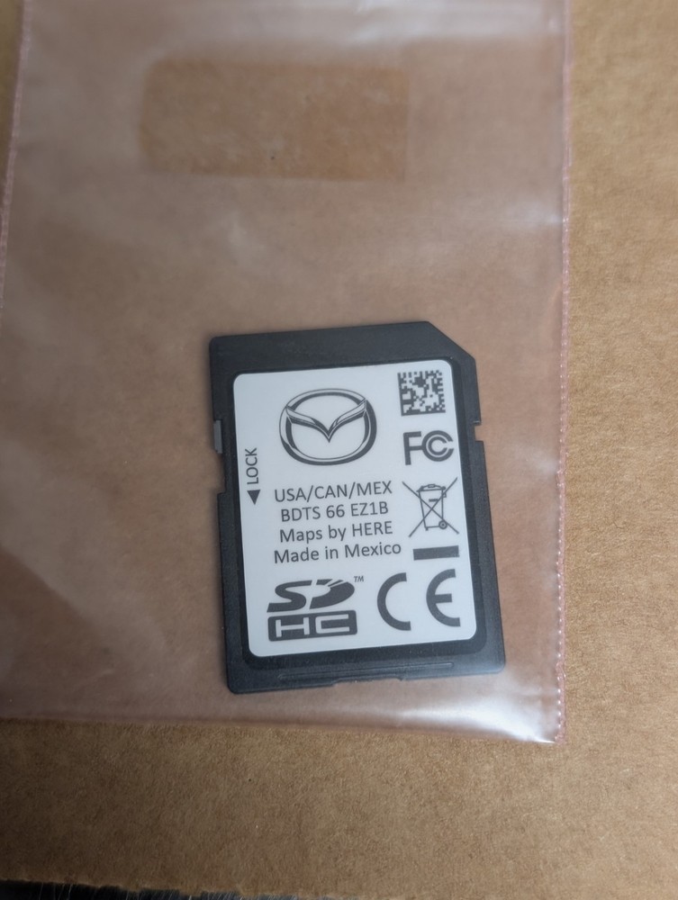 BDTS-66-EZ1 Mazda SD Card Memory Card