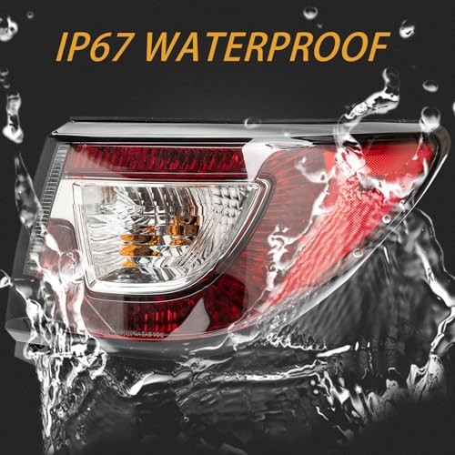 Tail Light Assembly Compatible With 2013-2017 Chevy Right Passenger Side