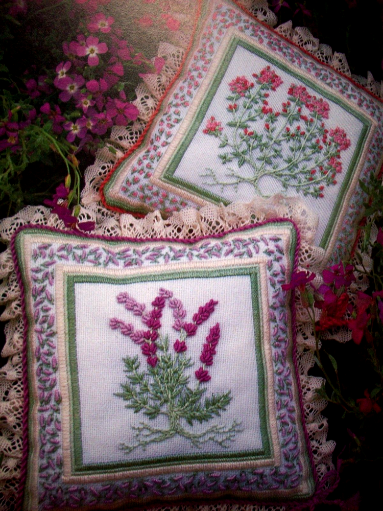 The Needlework Garden creative embroidery patterns instruction inspiration