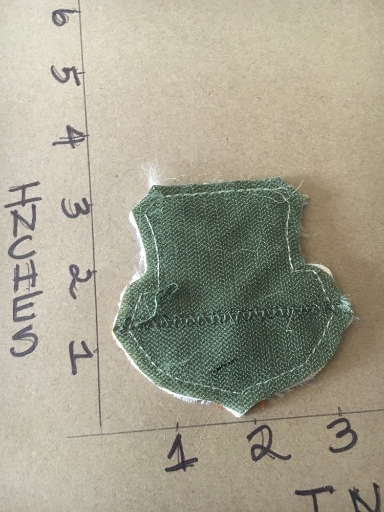 USAF Third Wing Squadron patch 6/1/25 with hook & loop back