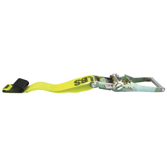 TPHD Ratchet Strap With Flat Hook, 2 In X 27 Ft