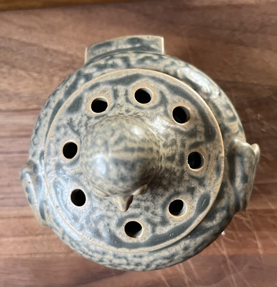 Bird Figure Pottery Incense Burner