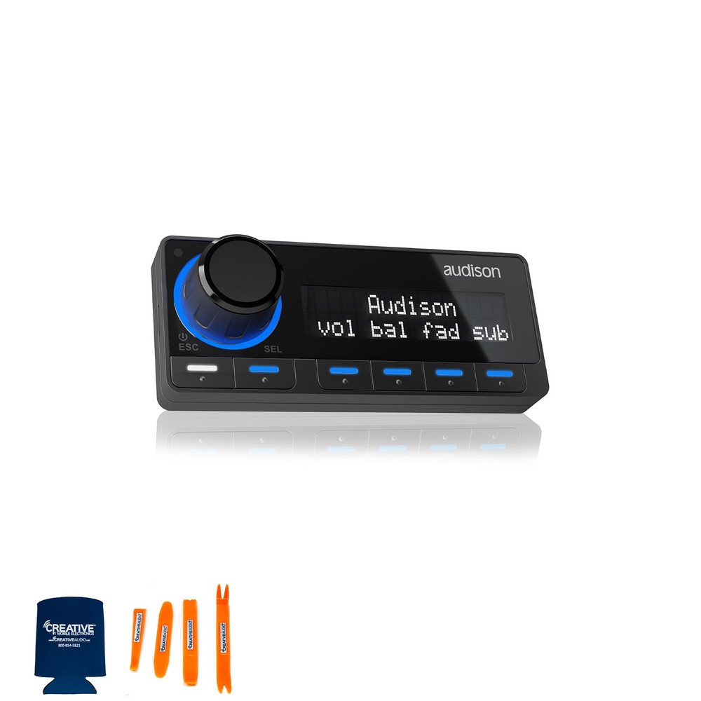 Audison bit Ten Signal Interface Processor w/ 4 Ch In & 5 Out + DRC MP Remote