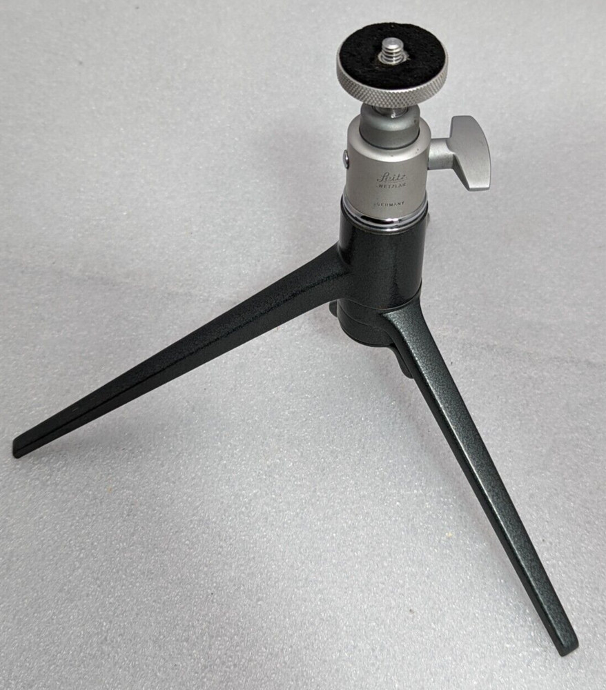 Vintage Leitz Wetzlar Mini Tabletop Tripod & Ball & Socket Head