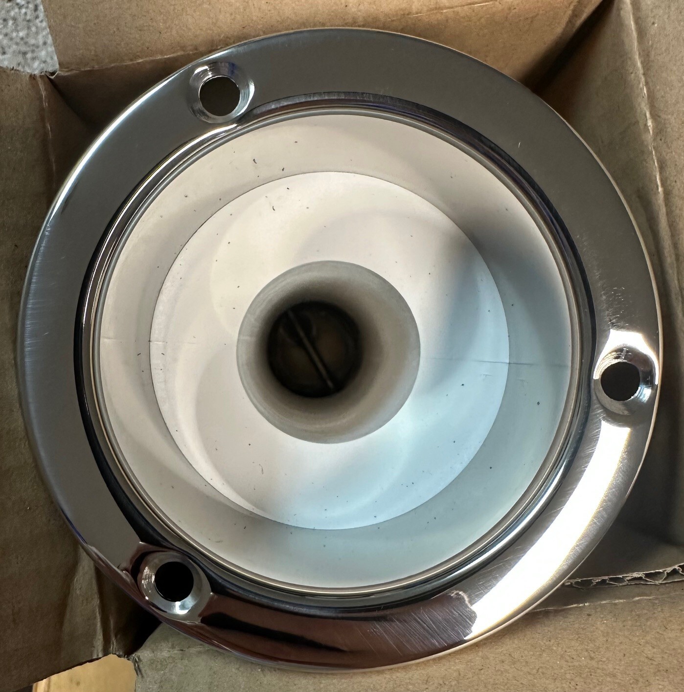 Stainless Steel 0 Degree Rod & Cup Holder Drain Round Top FREE SHIPPING