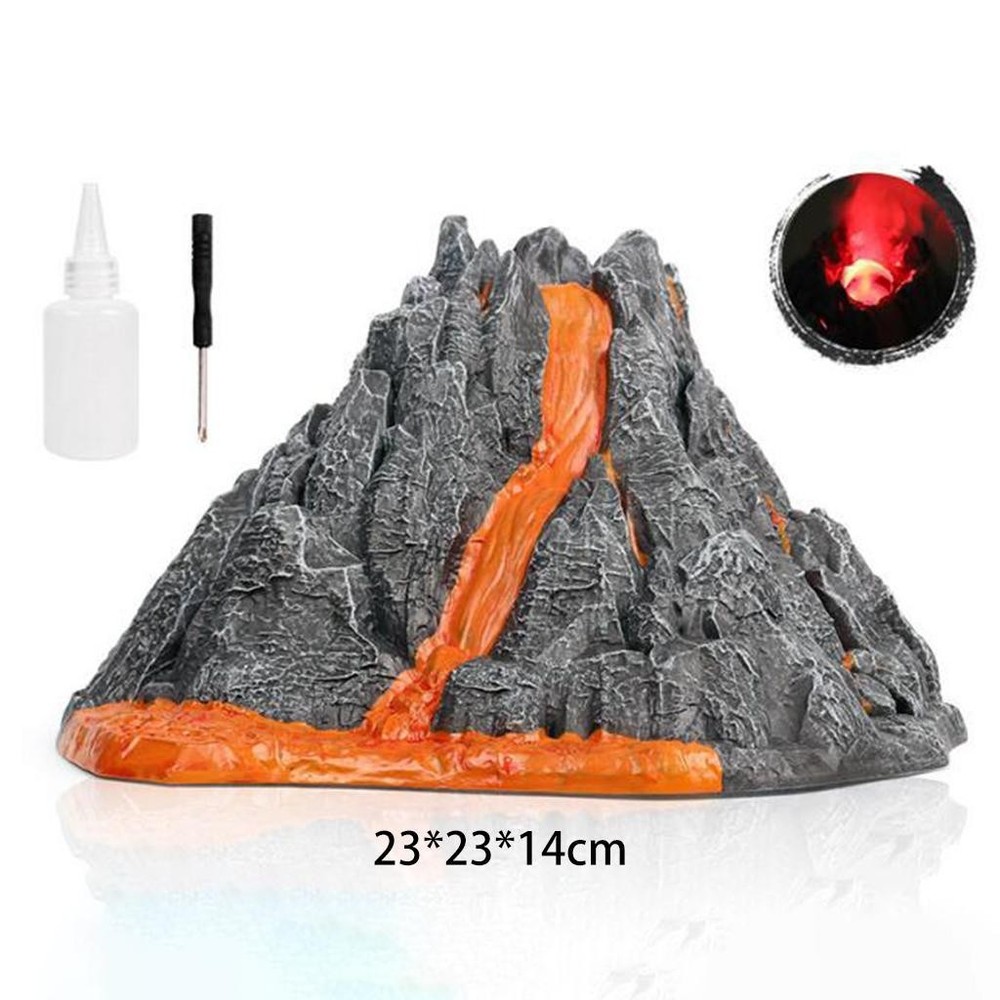 Simulation Volcanic Scene Educational toy for