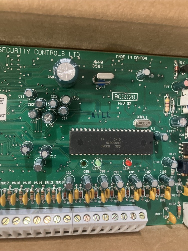 DSC Security CONTROL BOARD