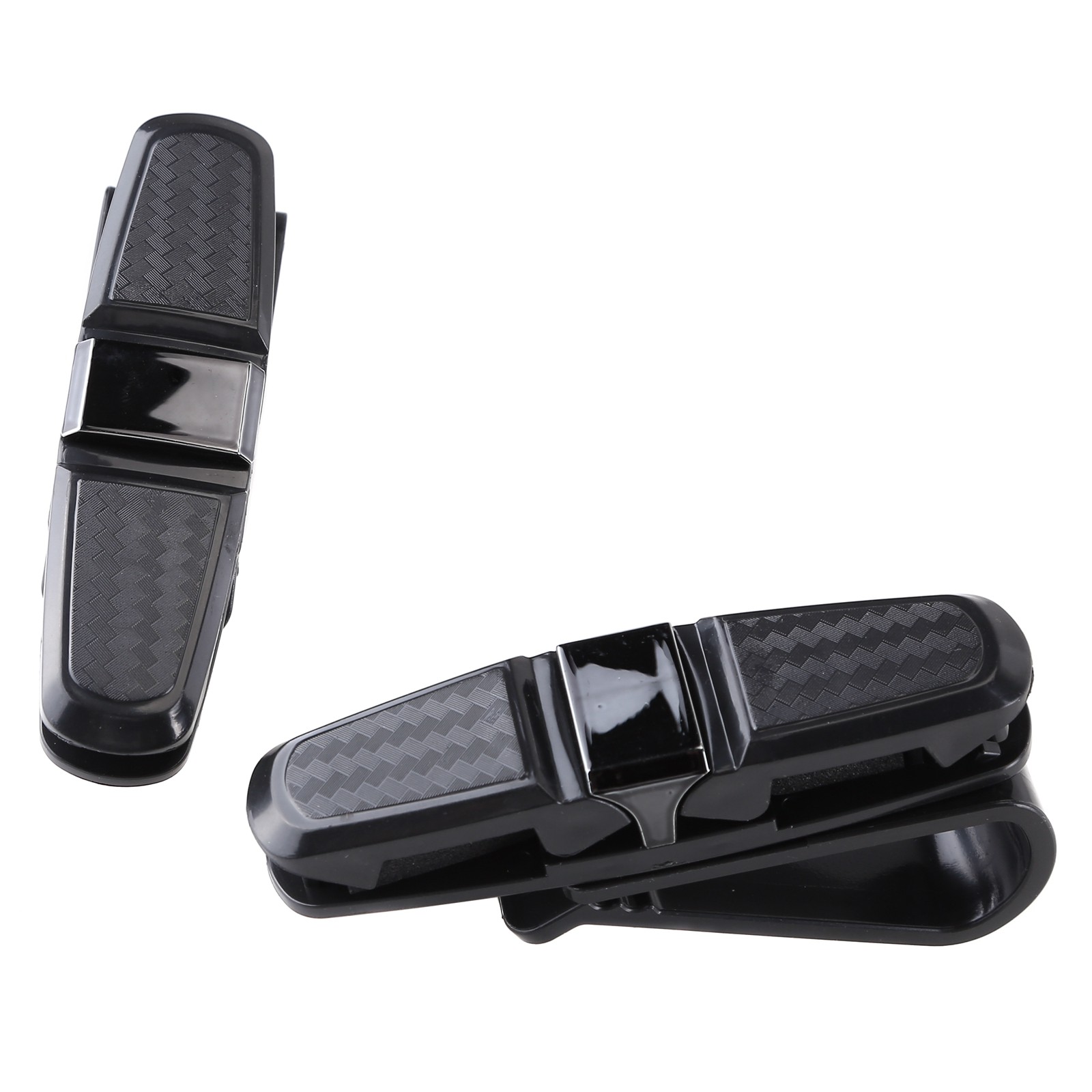 2PCS Glasses Holder for Car Sun Visor Sunglasses Holder Clip Hanger Eyeglasses