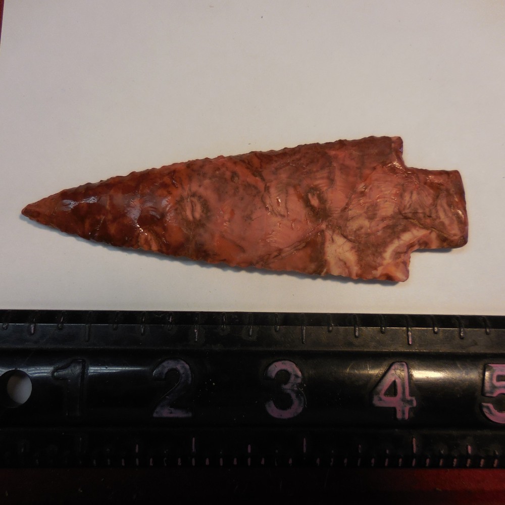 CLASSIC RED PICKWICK POINT--CLASSIC FORM AND FLAKING #JE