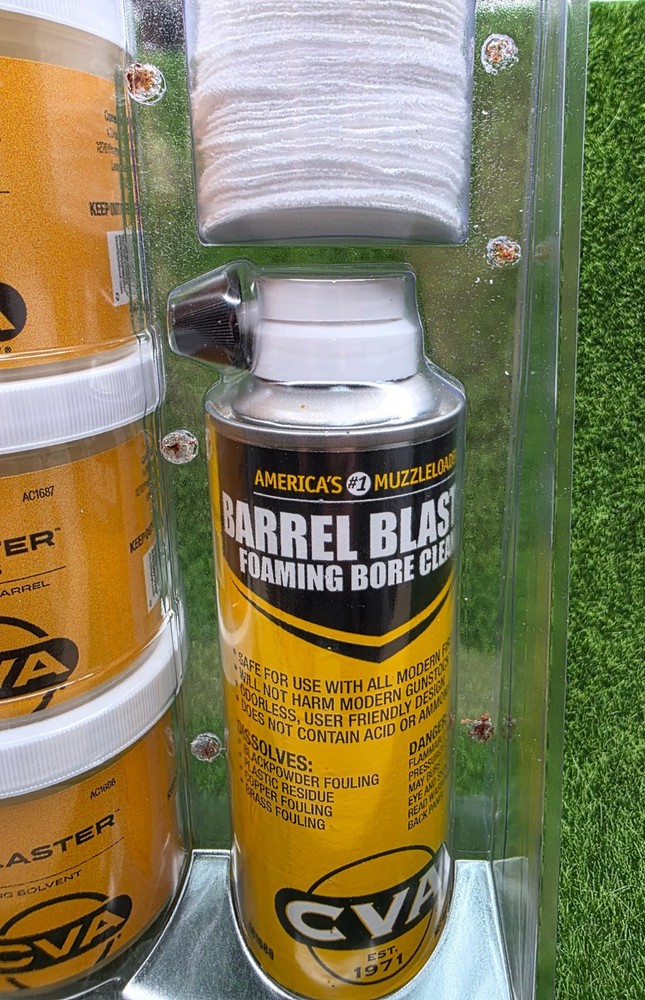 CVA Barrel Blaster Cleaning System Assorted Patches - Value Pack - AA1850