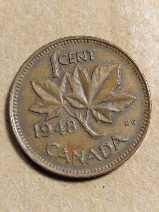 1948 Canada Cent