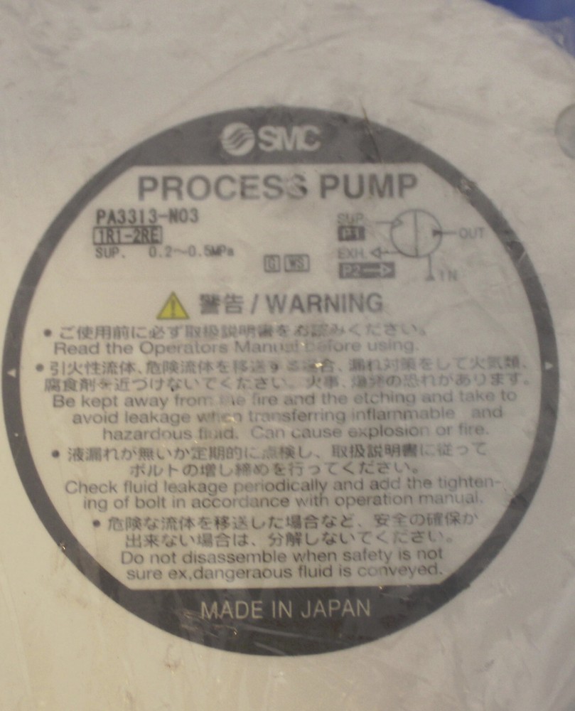 NEW SMC PA3313-N03 Process Pump