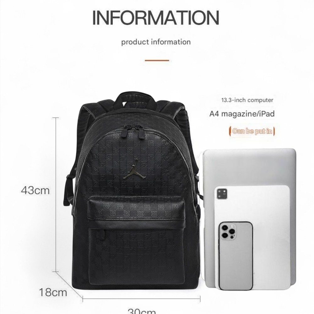 Jordan Jumpman Monogram Backpack -BLACK