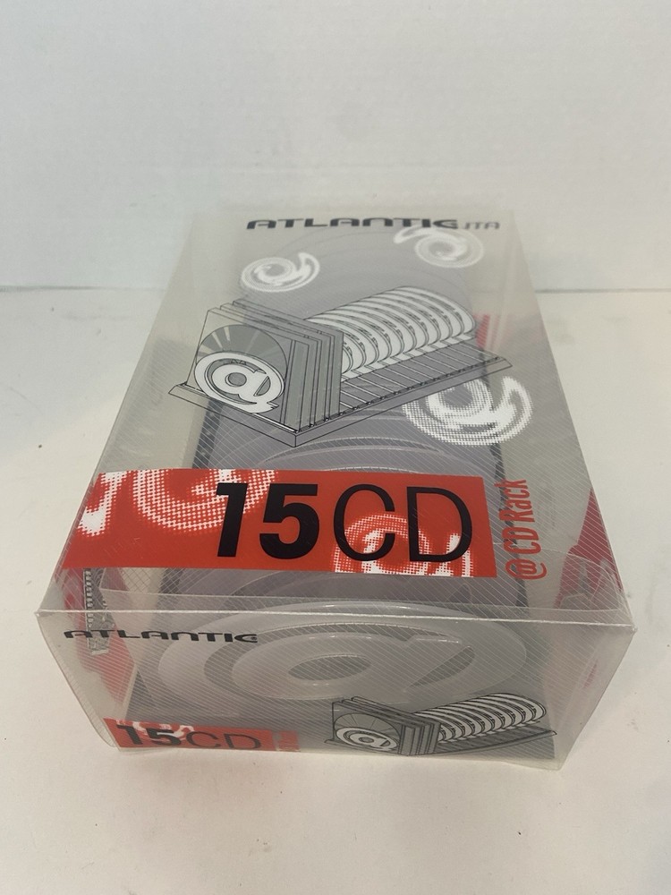 15 CD @ CD Rack Made By Atlantic NIB HTF RARE