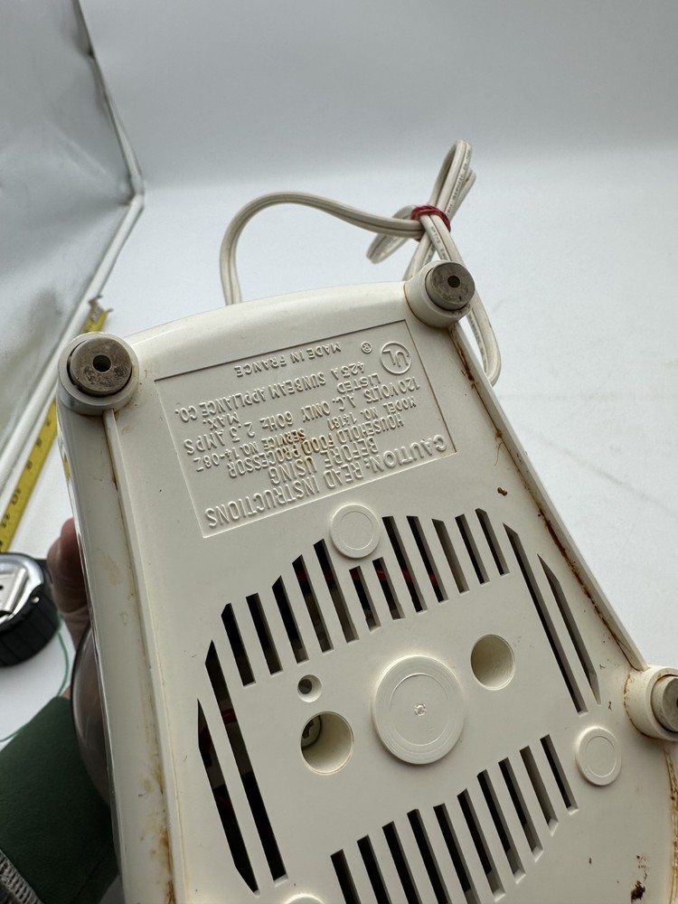 Sunbeam Oskar Food Processor Vintage Model 14181