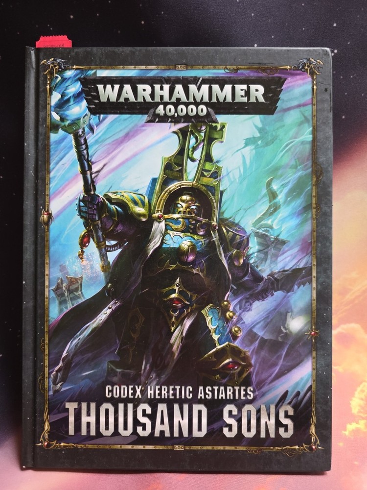 Codex: Thousand Sons (2018) Warhammer 40K HC, Heretic Astartes EB#55018 8TH ED