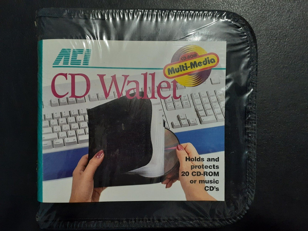 ACI CD-Wallet, Cd's/CD-ROM, Multi-Media, #CD-W2