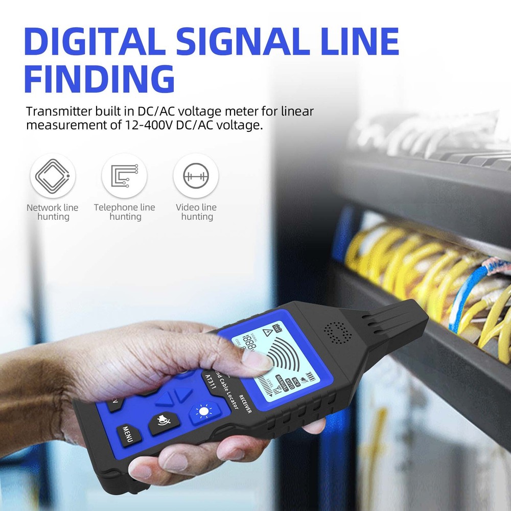 KOLSOL NF-826 Network Tracking Device Cable Tester Detector Cable Locator Meter
