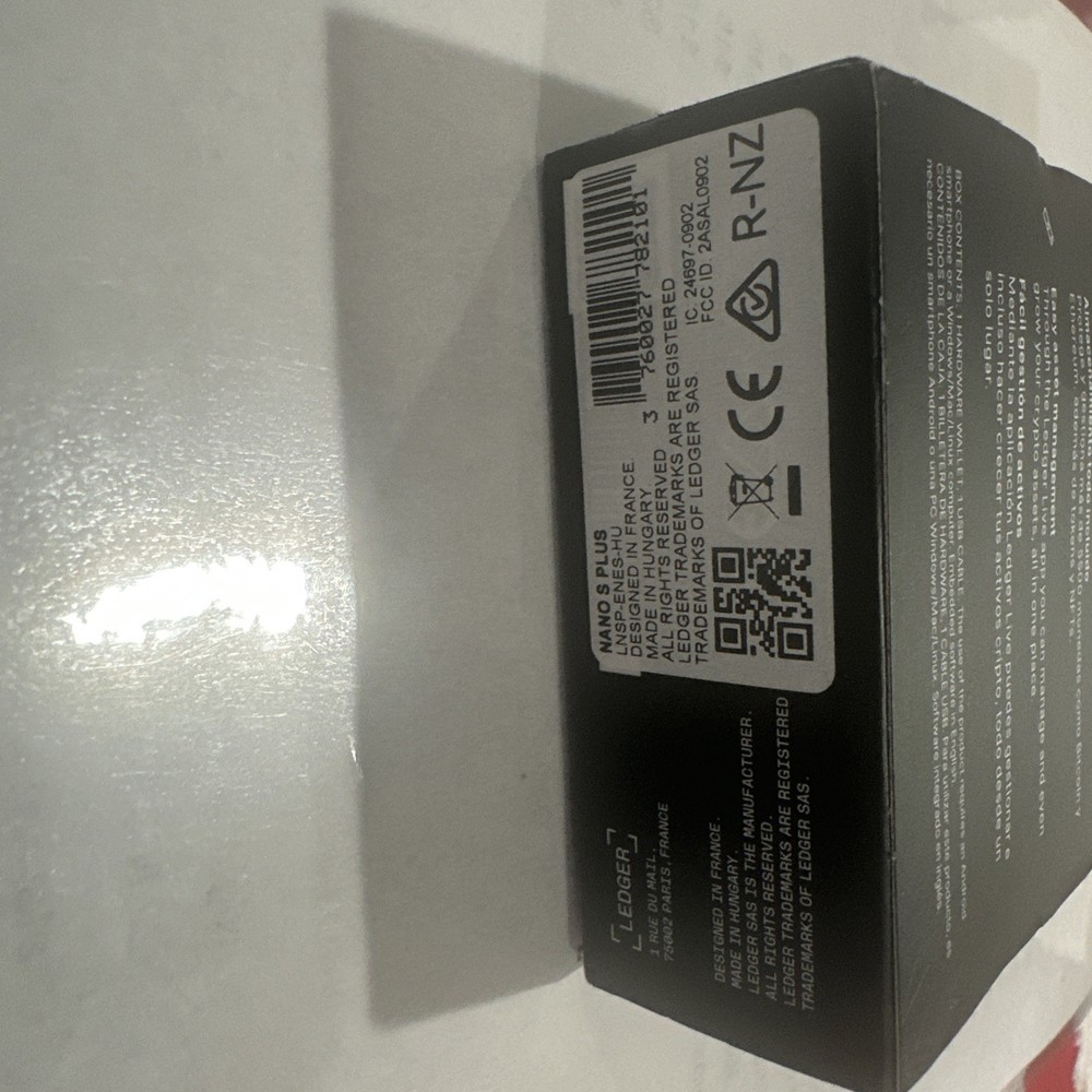 Ledger - Nano S Plus Crypto Hardware Wallet